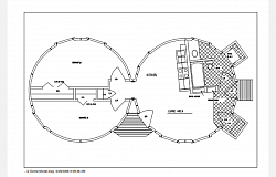 2BHK Double dome home